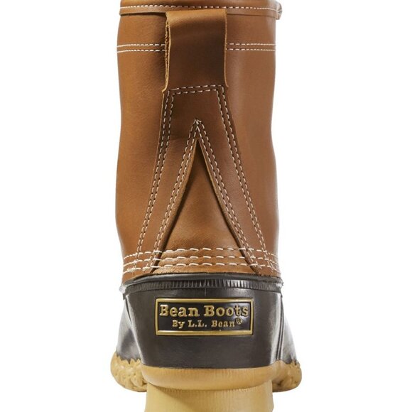 L.L. Bean Women's 8"Gore-Tex/Thinsulate Bean Boot in tan/brown, size 8 - Picture 3 of 15